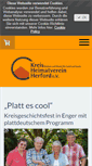 Mobile Screenshot of kreisheimatverein.de